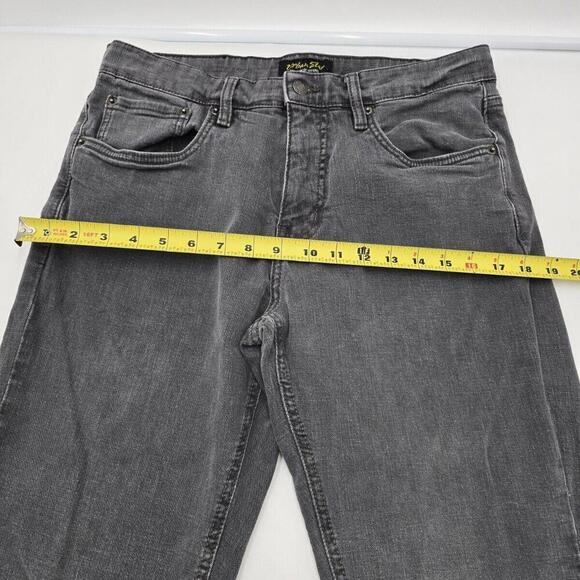 URBAN STAR Stretch Jeans Men 32x30 Relaxed Fit Straight Pockets Black (MT-183) - Picture 7 of 8